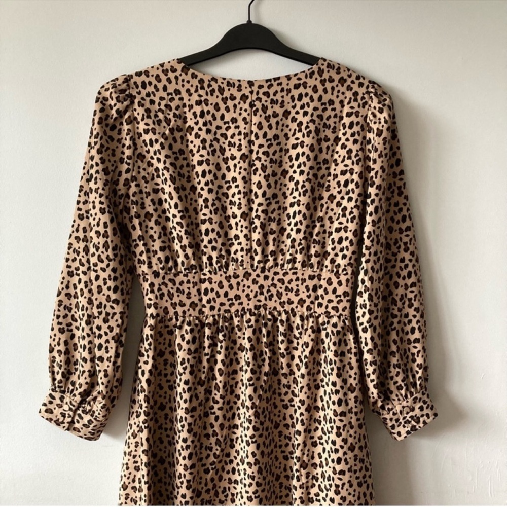 J. Crew Leopard Print Midi Dress - Picture 5 of 15